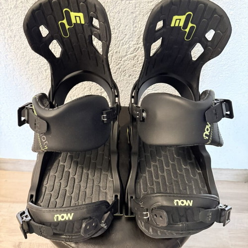 Now Pilot Flex-7 snowboard bindings size L used