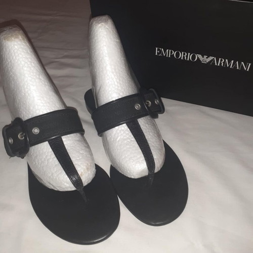Emporio Armani sandals new, black, size 36