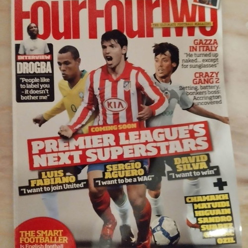 Four Four Two magazine used January 2010
