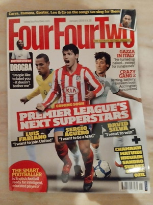 Four Four Two magazine used January 2010