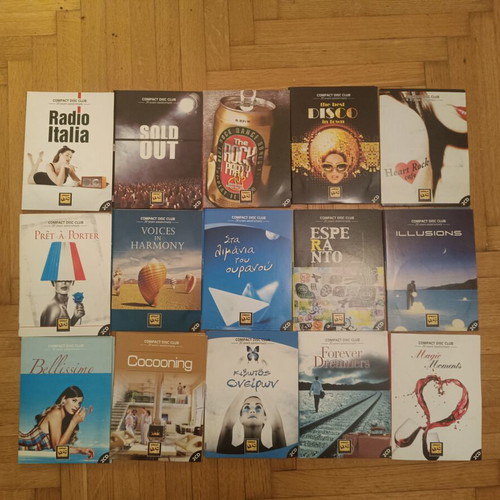 Compact Disc Club 20 Years Anniversary collection, like new, 16 sets