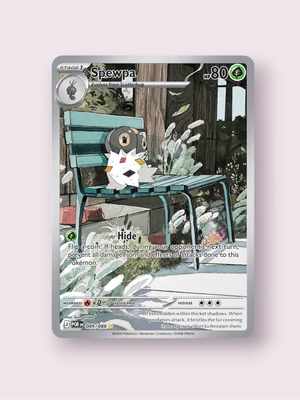 Spewpa Pokemon card POR 089