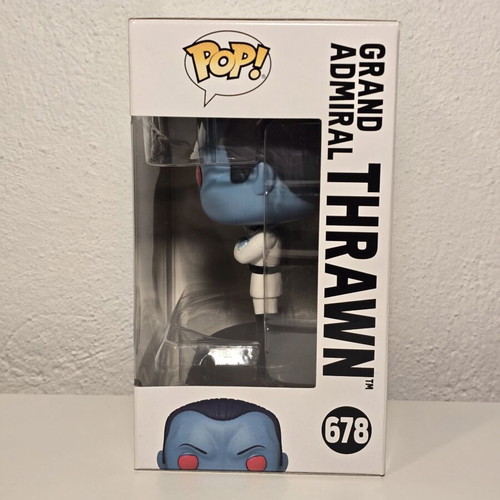 Funko POP! Star Wars Rebels Grand Admiral Thrawn #678 Special Edition like new