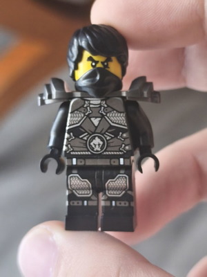 Stone Armour Cole minifigure like new