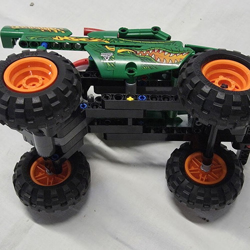Lego Technic Monster Jam Dragon 42149 used, missing pieces