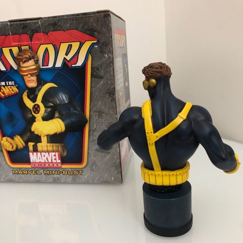 Cyclops Jim Lee Bowen Resin Bust new, Uncanny X-Men Marvel Comics