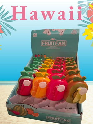 24 бр. Детски вентилатори в кутия с поставка