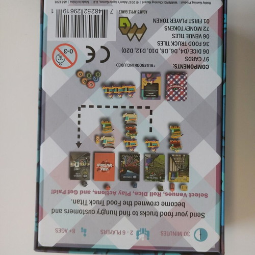 Truck Off board game like new with instructions in English
