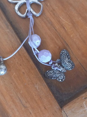 Long necklace alpaca indelible