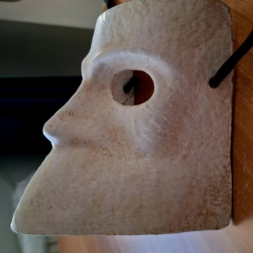 Venetian Bauta mask like new, handmade from Venice