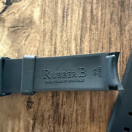 Rubber B strap for Rolex 40mm new