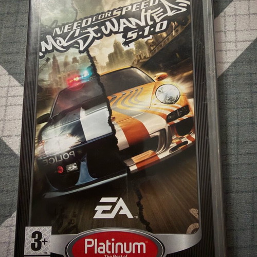 Need for Speed Most Wanted PSP in like new condition with manual