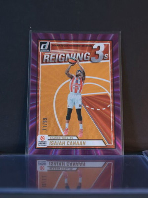 Isaiah Canaan Reigning 3s Donruss Euroleague 2024-25 new