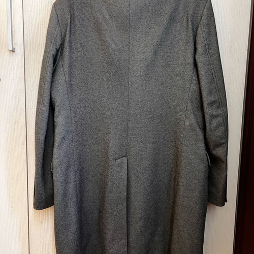 Zara men's coat xl grey in good condition