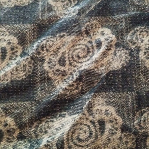 Men's scarf like new, brown and green