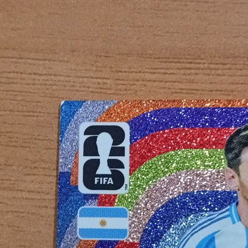 Panini World Cup 2026 Adrenalyn XL Limited Edition Messi card used, small size
