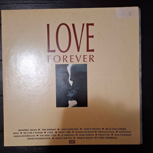Love Forever double vinyl used, Pop compilation