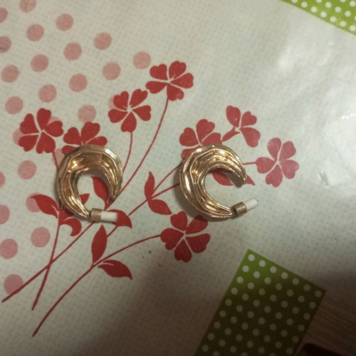 Zara gold-plated earrings like new