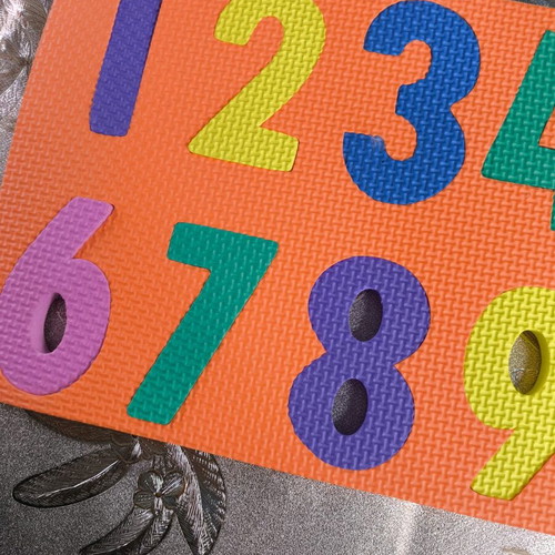 Children's toy with numbers new