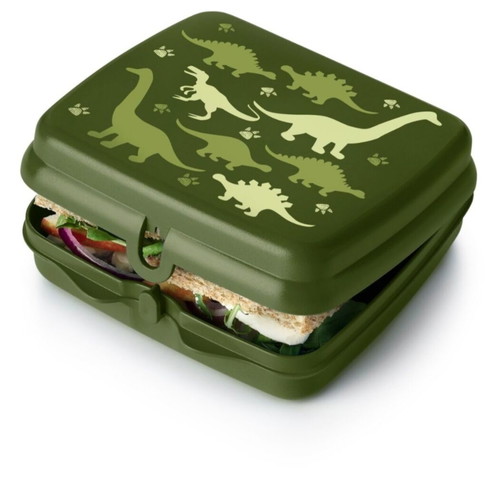 Tupperware sandwich containers, set of 2, with and without designs