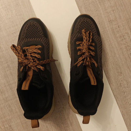 Renato Garini men's sneakers black-brown size 42