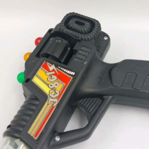 Plastic space gun toy 1986 used, good working condition