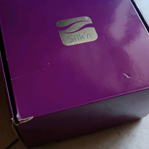 Silk'n Flash&Go IPL laser hair removal device used