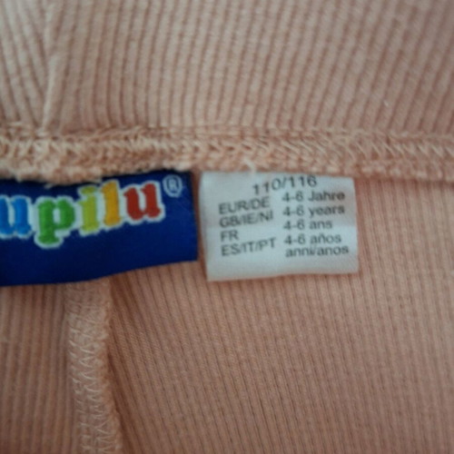 Lupilu leggings for girl 4-6 years like new