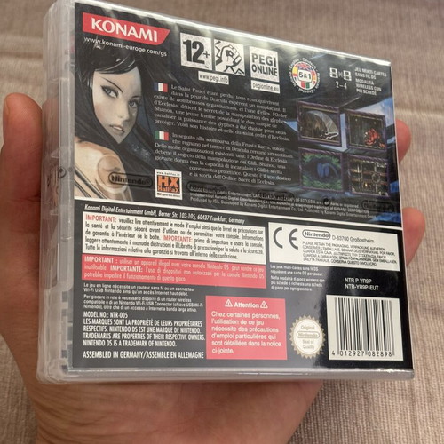 Castlevania Order of Ecclesia Nintendo DS game, sealed