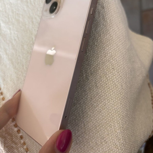 iPhone 13 used, 128GB, pink, 74% battery