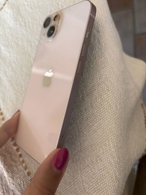iPhone 13 used, 128GB, pink, 74% battery