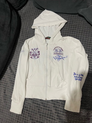Y2K women's jacket used with hood, size S