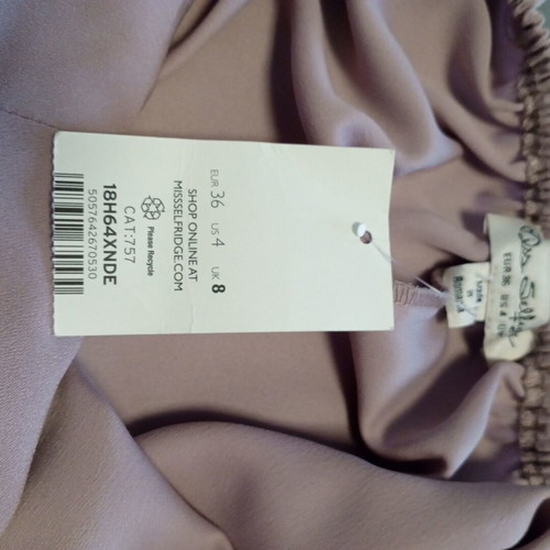 Miss Selfridge open back jumpsuit new, shorts, size XS/S