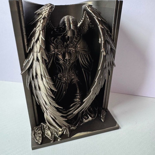 Fallen Angel Book Nook decorative dark fantasy bookend