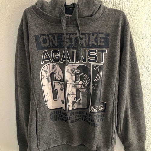 Sweatshirt used, gray, size 16