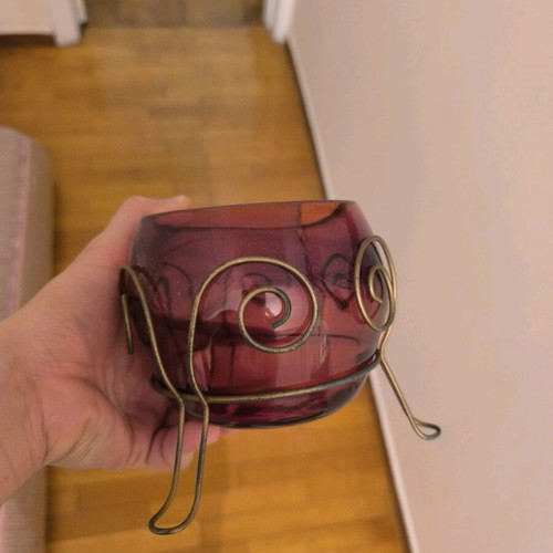 Container for tealight used, in good condition