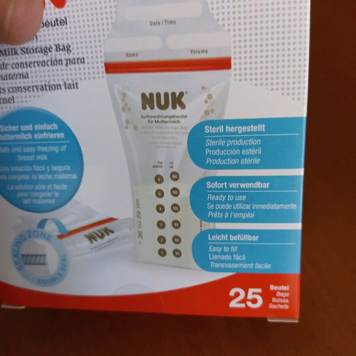 Dr. Brown breast pads and breast milk storage bags like new