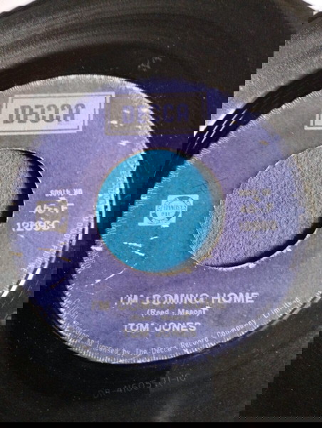 Tom Jones - I'm coming home/the lonely one 7" single