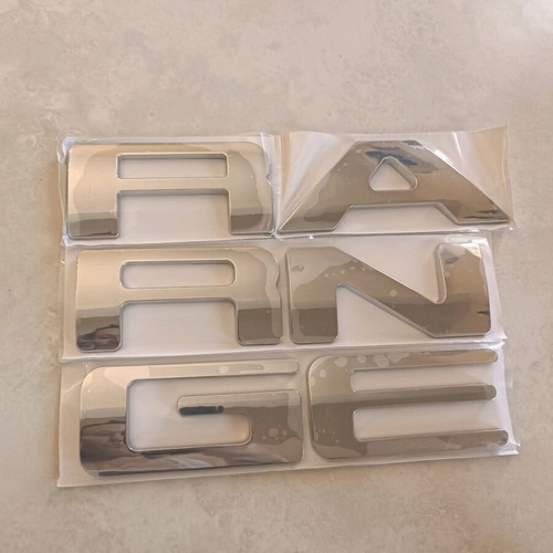 Ford Ranger 2023 T9 Silver Door Stickers new