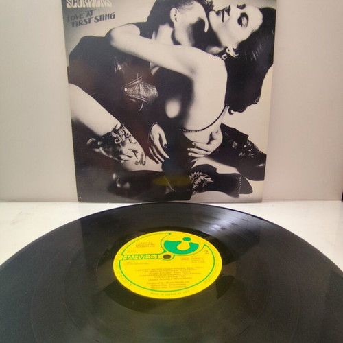 Scorpions Love At First Sting vinyl LP album 1984, like new Greek edition