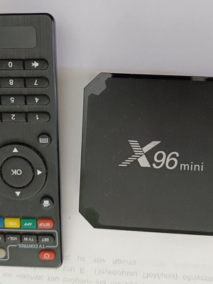 TV Box X96 Mini 4K UHD with WiFi USB 2.0 2GB RAM 16GB Storage Android 9.0
