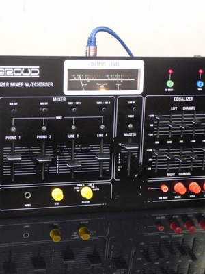 Vintage Bigloop Stereo Equalizer Mixer with Echorder