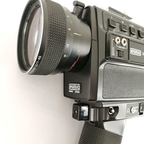 Eumig Macrosound 65 XL video camera used, vintage 1977