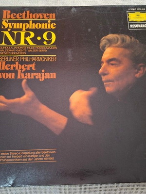 Beethoven Symphonie Nr. 9 LP, Herbert Von Karajan, Berliner Philharmoniker