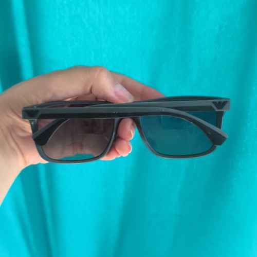Emporio Armani glasses frame, black and grey