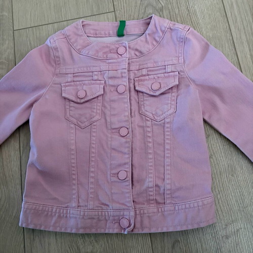 Benetton denim jacket 90 cm like new