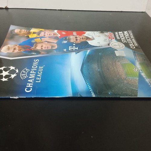 Topps UEFA Champions League Season 2016/17 used with 64 missing stickers