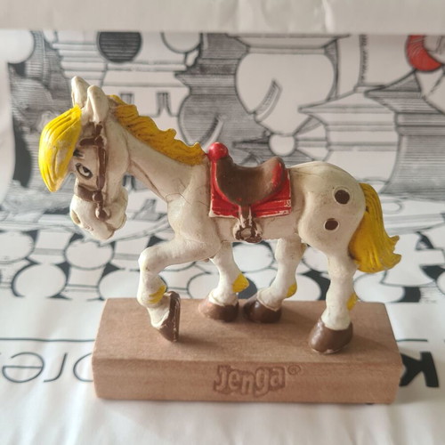 Jolly Jumper figure used, Lucky Luke horse