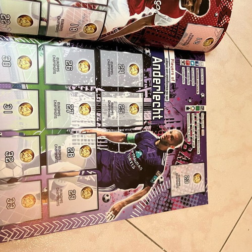 Golden Shop Europe's Champions 2017-2018 Sticker Album new