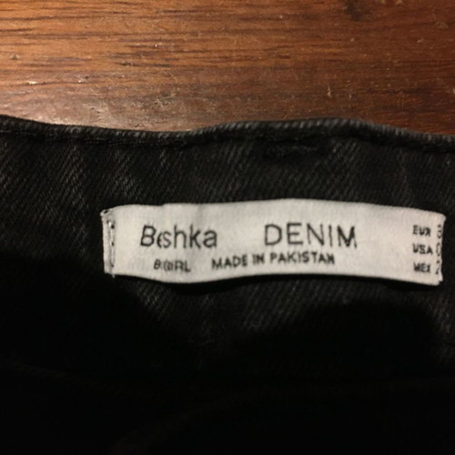Bershka denim shorts new, high waist, size 36